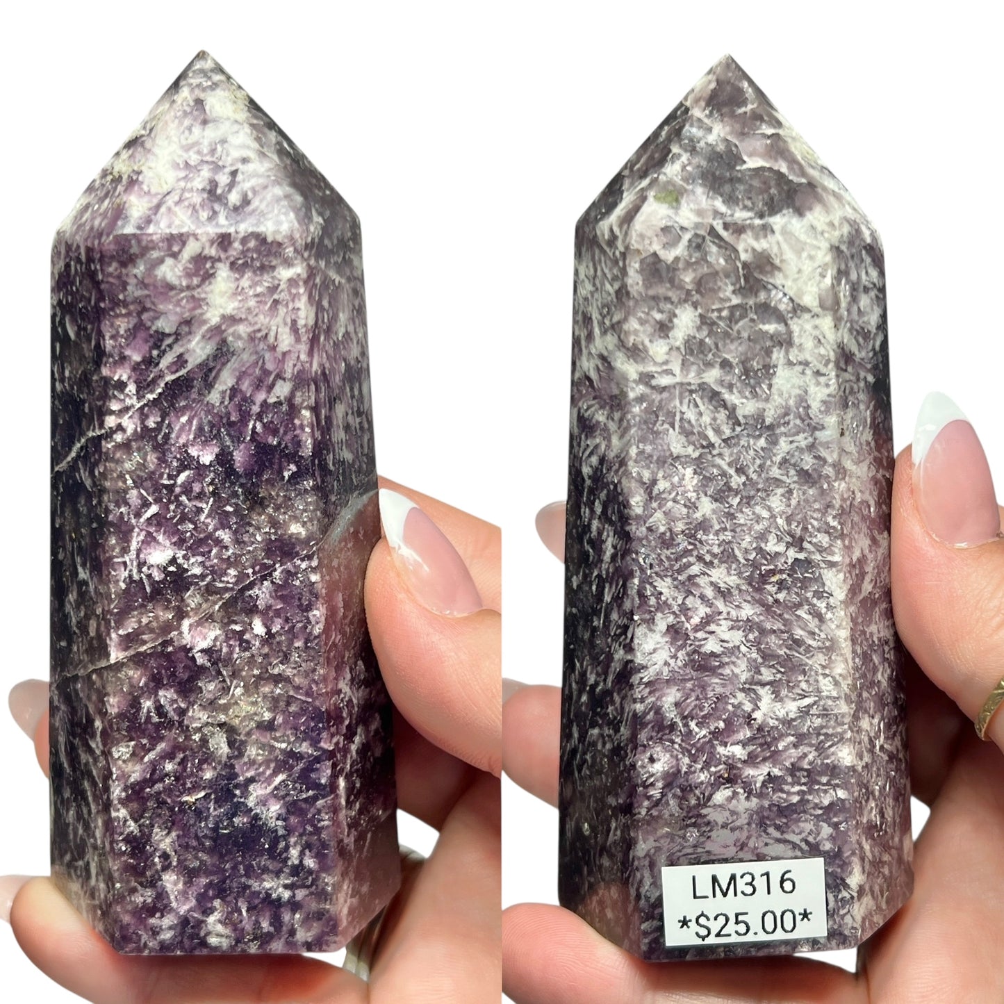 Lepidolite Mix Tower
