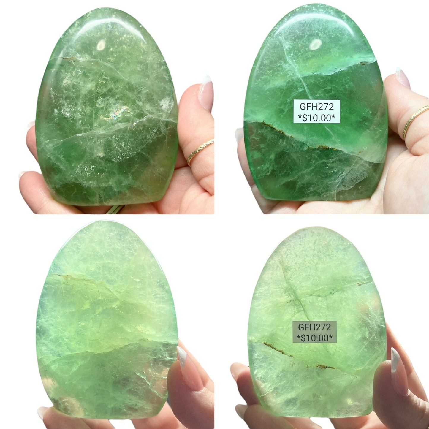 Green Fluorite Freeform