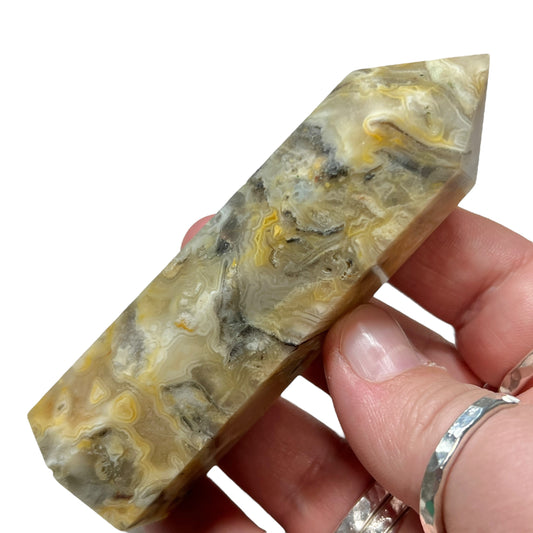 Crazy Lace Agate Tower