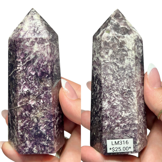 Lepidolite Mix Tower