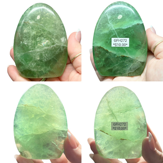 Green Fluorite Freeform