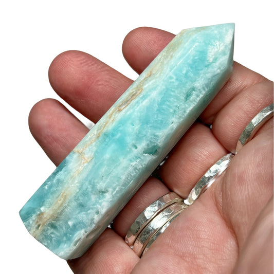 Blue Aragonite Tower