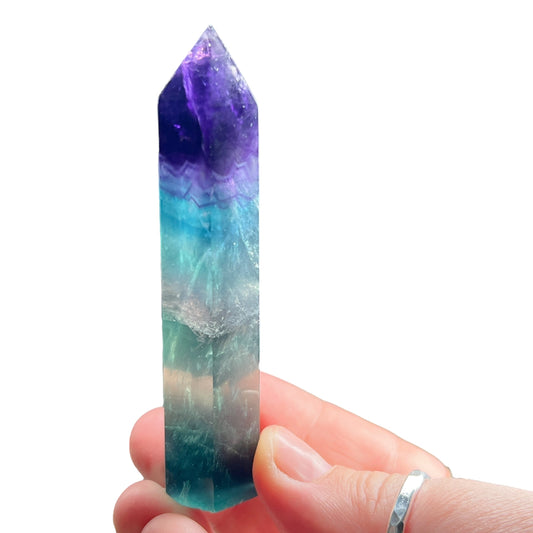 Rainbow Fluorite Tower