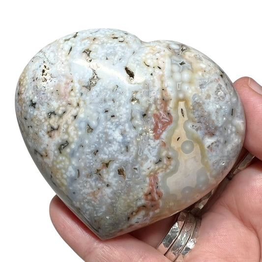Ocean Jasper Heart