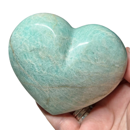 Amazonite Heart