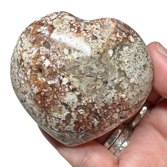 Ocean Jasper Heart