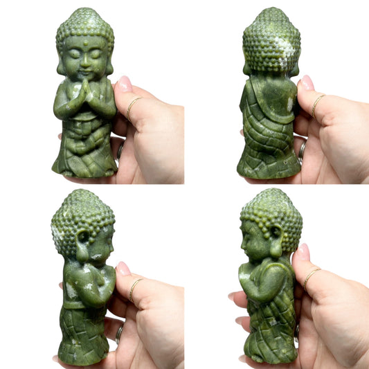 Serpentine Buddha Carving
