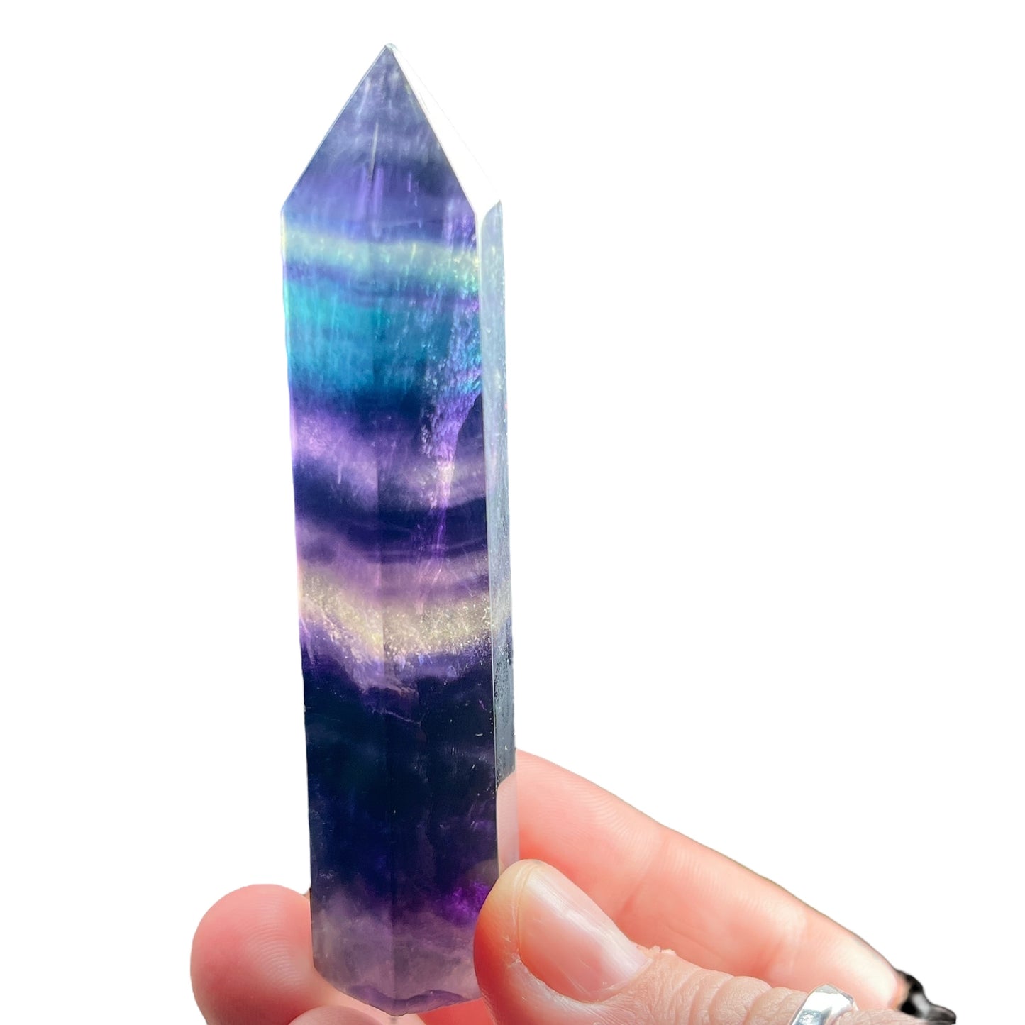 Rainbow Fluorite Tower