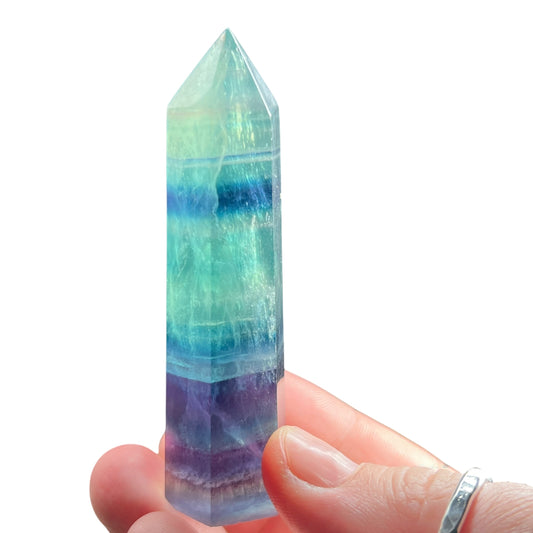 Rainbow Fluorite Tower