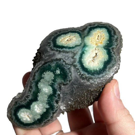 Amethyst Green Stalactite Freeform