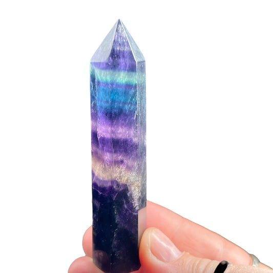 Rainbow Fluorite Tower