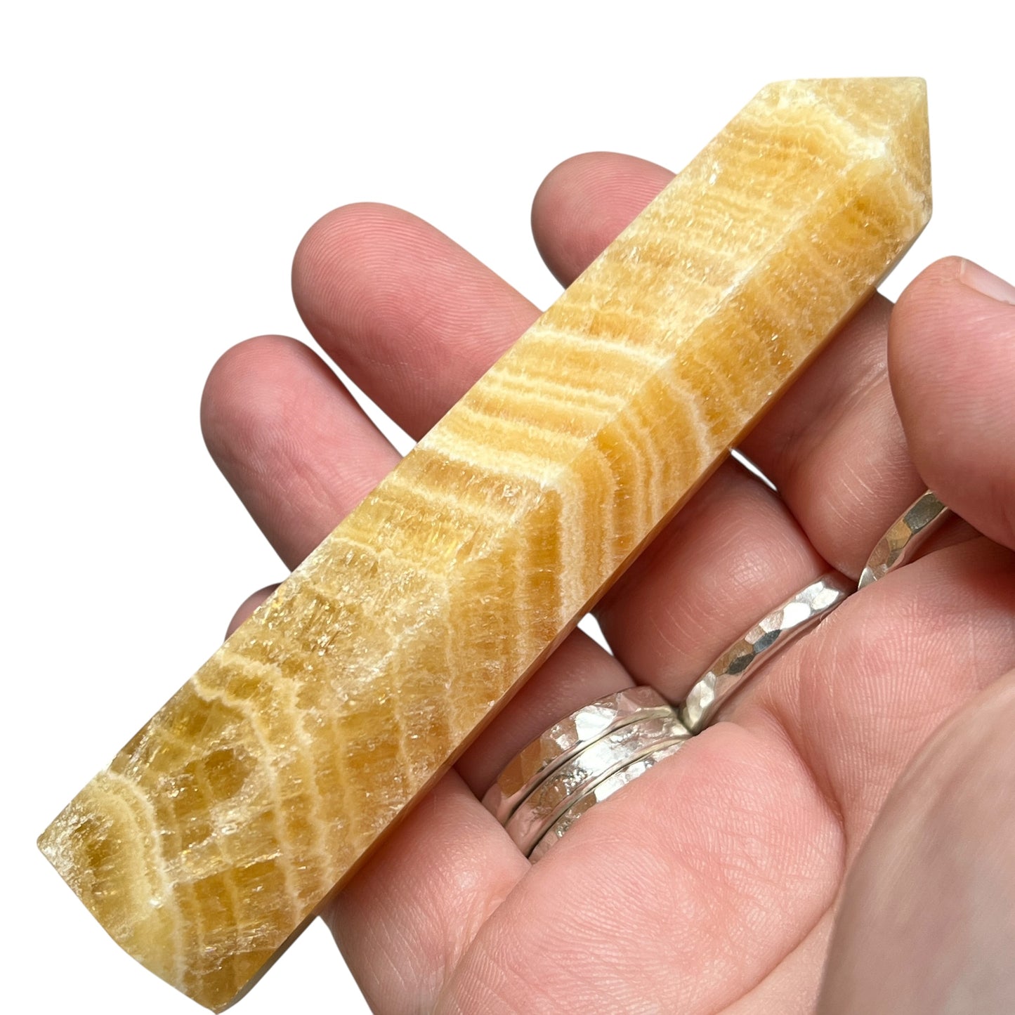 Yellow Calcite Tower