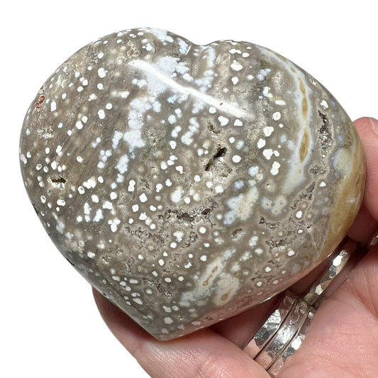 Ocean Jasper Heart