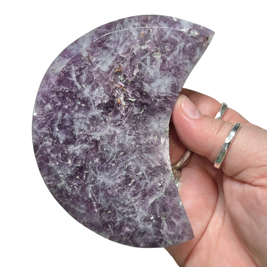 Lepidolite Mix Moon