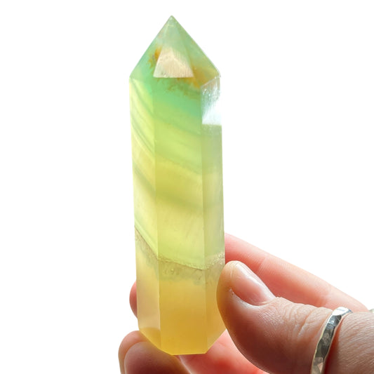 Mango Fluorite Tower