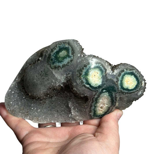 Amethyst Green Stalactite Freeform