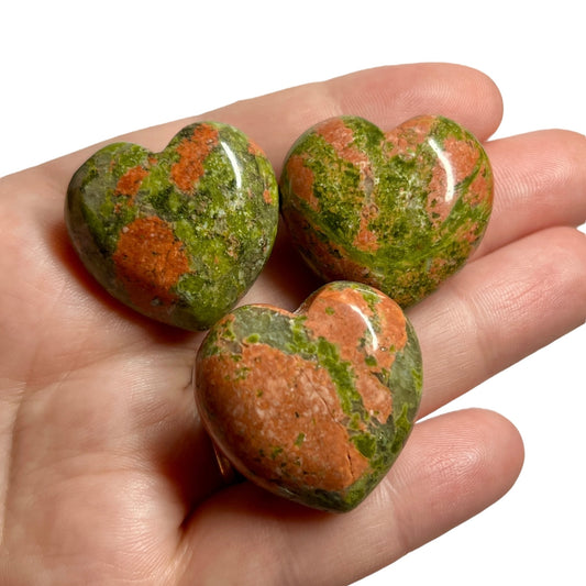 Unakite Heart