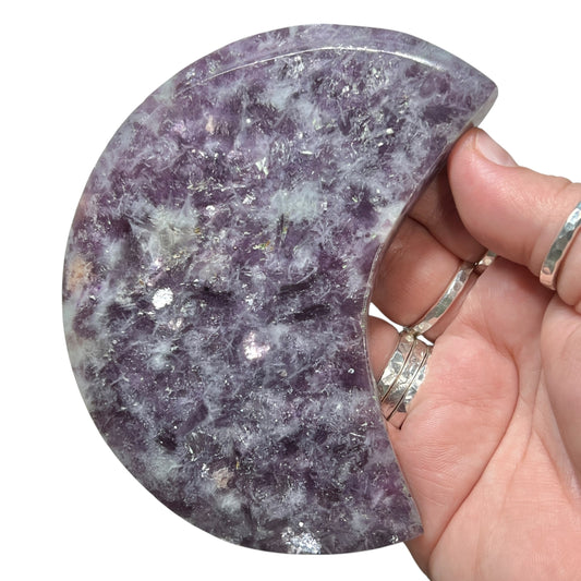 Lepidolite Mix Moon