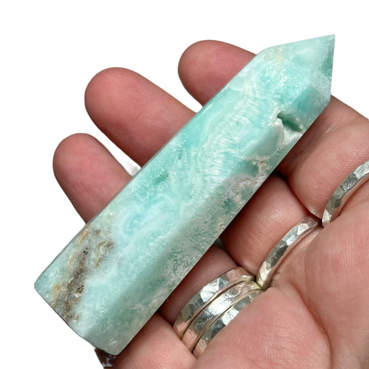 Blue Aragonite Tower