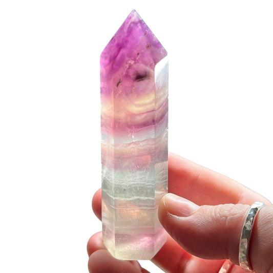 Rainbow Fluorite Tower