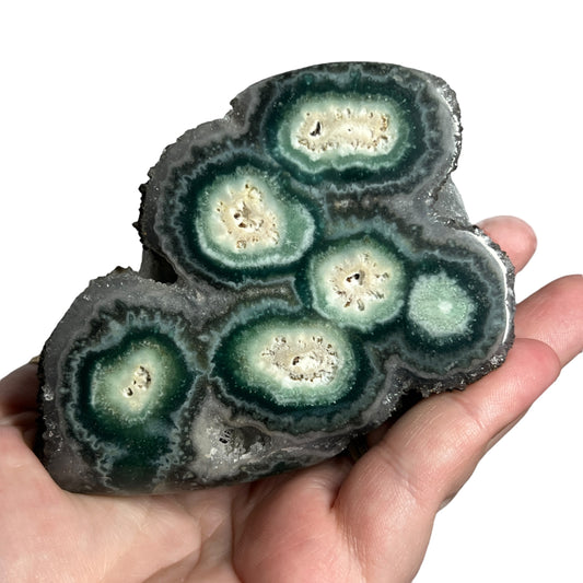 Amethyst Green Stalactite Freeform
