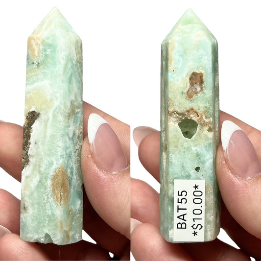 Blue Aragonite Tower