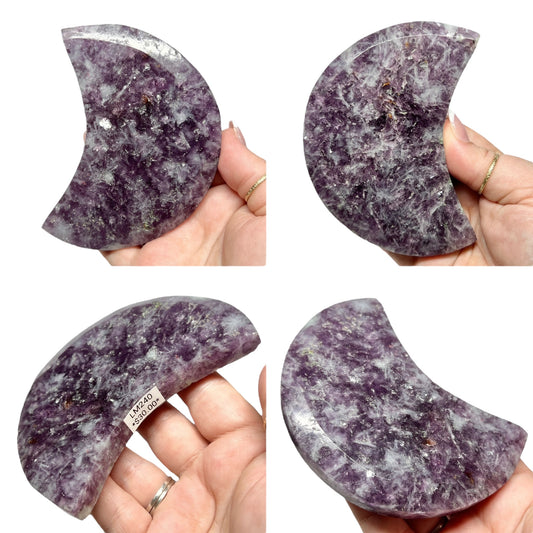 Lepidolite Mix Moon
