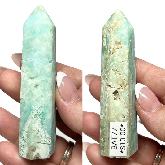 Blue Aragonite Tower