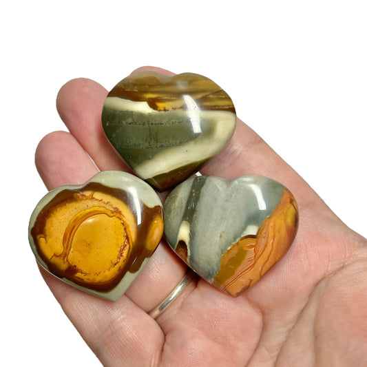 Polychrome Jasper Heart