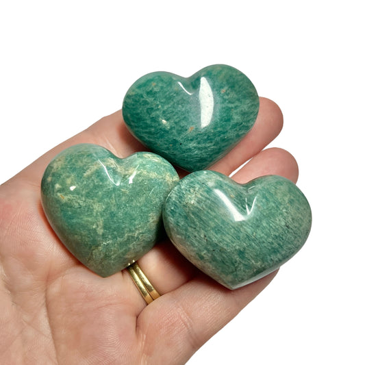 Amazonite Heart