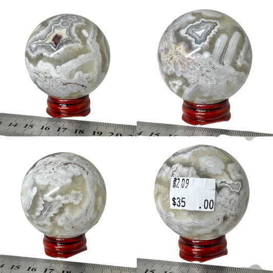 Mexican Agate Sphere