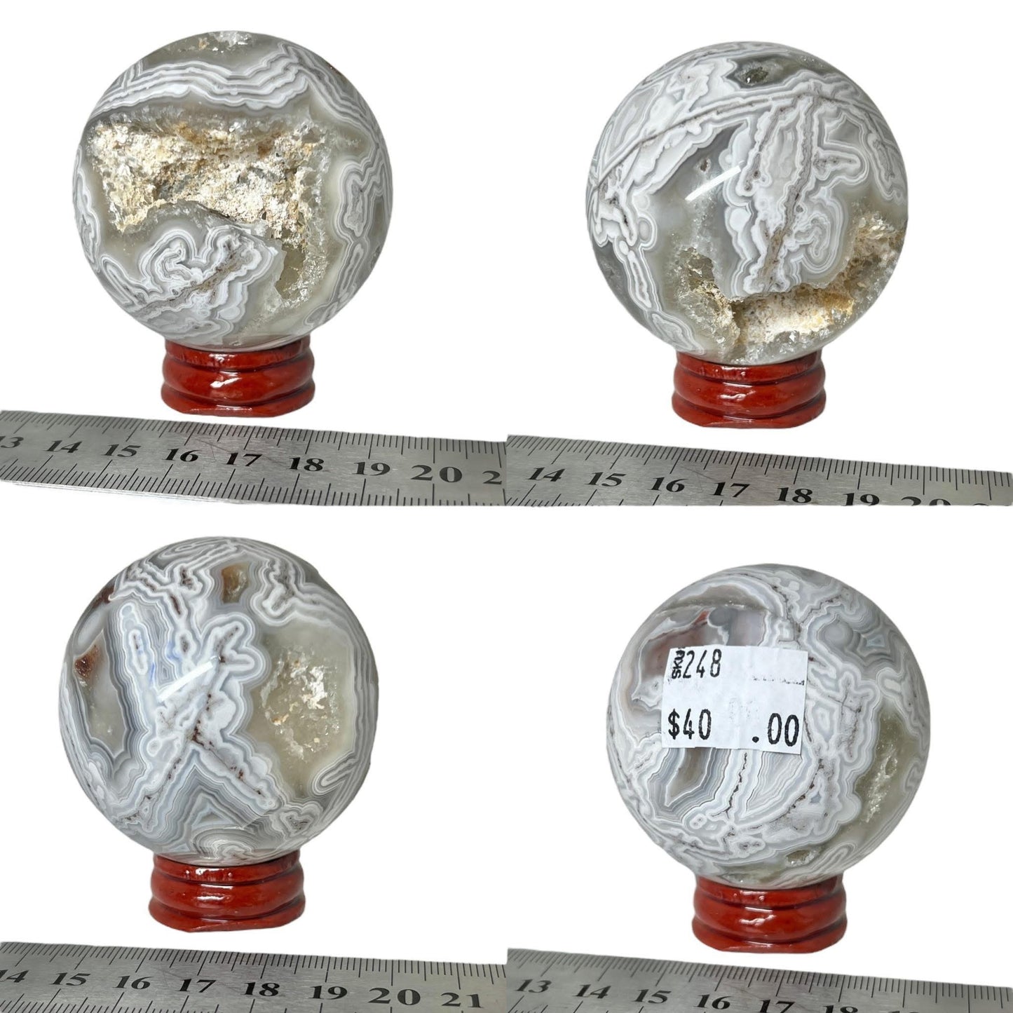 Mexican Agate Sphere